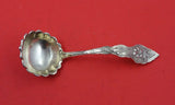 Narcissus by Unger Sterling Silver Mayonnaise Ladle w/ faint gold wash 5"