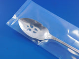 Rose Point By Wallace Sterling Silver Olive Spoon Pierced Long 7 1/2" Custom