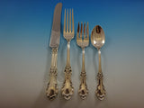 Wild Rose by International Sterling Silver Flatware Service Set 38 Pieces