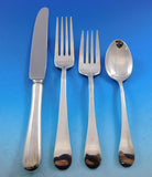 Hannah Hull by Tuttle Sterling Silver Flatware Set for 12 Service 113 pcs Dinner