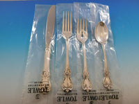 Old Master by Towle Sterling Silver Flatware Set for 8 Service 45 pieces New