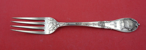 Zodiac By Gorham Sterling Silver Tea Fork "Aries" March 5 3/4"