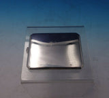 Austrian .750 Silver Card Case Engine Turned with Blue and White Enamel (#2796)