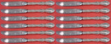 Fontana by Towle Sterling Silver Butter Spreader HH modern Set 12 pcs 6 1/2"