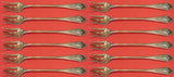 Mount Vernon by Lunt Sterling Silver Cocktail Fork Set of 12 pcs 6"