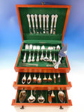 Old Colonial by Towle Sterling Silver Flatware Set for 8 Service 100 pieces