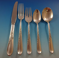 Silver Wheat by Reed & Barton Sterling Silver Flatware Set 8 Service 40 Pieces