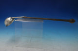 Coin Silver Claret Ladle with Wood Handle Dated 1748 13 1/2" Serving Heirloom