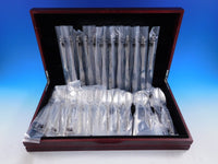 Spanish Lace by Wallace Sterling Silver Flatware Set for 12 Service 53 pcs New