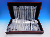 Spanish Lace by Wallace Sterling Silver Flatware Set for 12 Service 53 pcs New