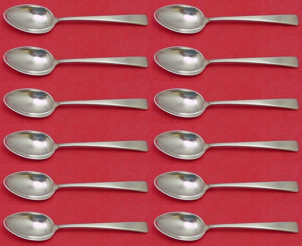 Craftsman by Towle Sterling Silver Teaspoon Set 12 pieces 6"