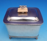 Rainforth and Son English Silverplate Tea Caddy Gadroon Style #0834 (#9259)