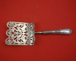 French Sterling Silver Asparagus Server Hooded HH AS with Fruit Pcd Engraved 11"