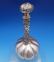 Chrysanthemum by Shiebler Sterling Silver Liquor Bottle #2319 8 1/4" (#8118)