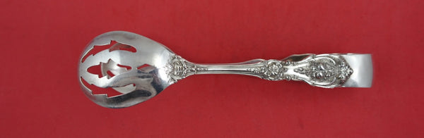 Francis I old by Reed and Barton Sterling Silver Ice Tong double spoon 7"