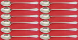 William and Mary by Lunt Sterling Silver Iced Tea Spoon Set 12 pieces 7 5/8"