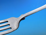 Colonial Fiddle by Tuttle Sterling Silver Flatware Set 12 Service 65 pcs Dinner