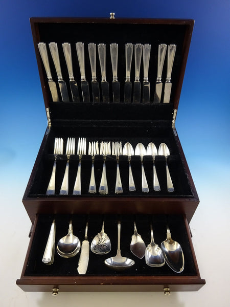 Etruscan by Gorham Sterling Silver Flatware Set 12 Service 66 Pieces
