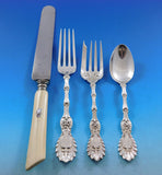 Radiant by Whiting Sterling Silver Flatware Set Service 63 pieces total