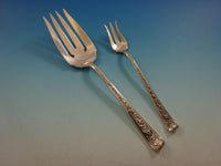 Windsor Rose by Watson Sterling Silver Flatware Set For 12 Service 70 Pieces