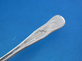 Lap Over Edge Acid Etched by Tiffany Sterling Coffee Spoon Bird 4 3/4" Worn