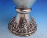 Italian Sterling Silver Large Vase with Grape Vines GW 13 1/4" 29.8 ozt (#8677)