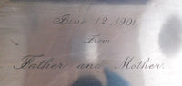 Theodore Starr Sterling Silver Tea Tray 145.75 ozt. Heavy! (#2219)