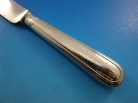 Fiddle Thread by James Robinson Sterling Silver Dinner Knife blunt 10 3/8""