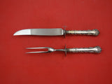 Kings Court by Frank Whiting Sterling Silver Steak Carving Set 2 Piece 10 3/4"