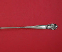 Georgian by Towle Sterling Silver Olive Spoon Long Unusual Not Pierced 8 1/2"