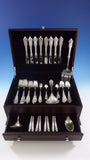 Grande Baroque by Wallace Sterling Silver Flatware Set for 8 Service 59 Pieces