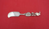 Flora by Shiebler Sterling Silver Pate Knife #12 w/ violet pierced 4 5/8"