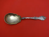 Les Cinq Fleurs by Reed and Barton Sterling Silver Berry Spoon GW 9 1/8"