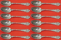 Sir Christopher by Wallace Sterling Silver Place Soup Spoon Set 12 pieces 7"