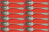 Sir Christopher by Wallace Sterling Silver Place Soup Spoon Set 12 pieces 7"