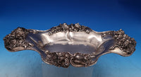 Poppy by Alvin Sterling Silver Bread Tray #1832 14" x 8" 14.5 ozt. (#7414)