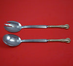 Old Master by Towle Sterling Silver Salad Serving Set Modern Custom 10 1/2"