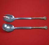 Old Master by Towle Sterling Silver Salad Serving Set Modern Custom 10 1/2"