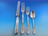 Dauphin Paris Model #365 Bruckmann Sohn 800 Silver Flatware Set Service 170 pcs