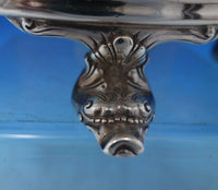 Acid Etched by Whiting Sterling Silver Bowl with Dolphin Feet #1046 (#6444)