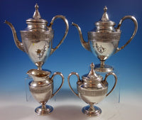 Wedgwood by International Sterling Silver Tea Set 5pc (#1640)