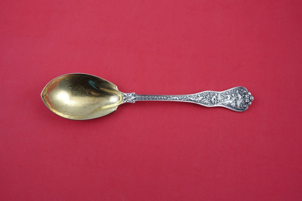 Olympian by Tiffany Sterling Silver Pudding Spoon Pointed GW Applied Mono M 9"