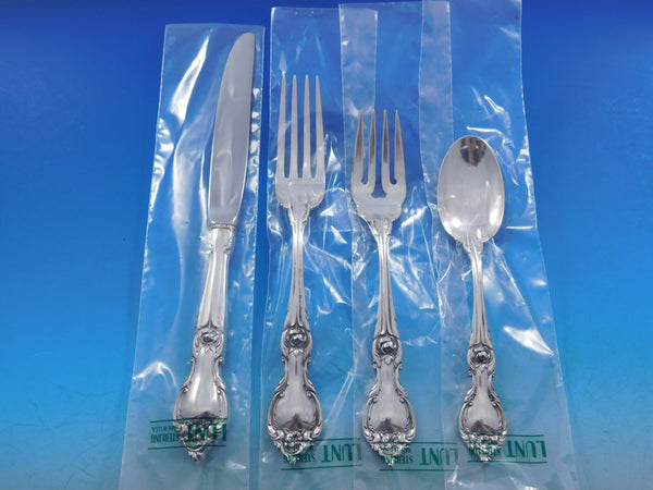 Alexandra by Lunt Sterling Silver Regular Size Place Setting(s) 4pc New