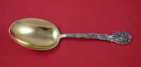 Versailles by Gorham Sterling Silver Vegetable Serving Spoon Gold Washed 8 1/2"