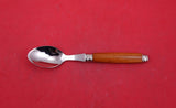 Reclaimer by Alain Saint Joanis Stainless Teaspoon w/ natural wood handle 6 1/4"