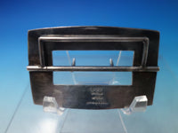 Shiebler Hand Hammered & Applied Sterling Silver Belt Buckle #1458 3"x2" (#6152)