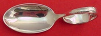 Madeira by Towle Sterling Silver Baby Spoon Bent Handle Custom Made 3 1/2"