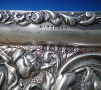 SG Jacobs English Estate Sterling Silver Tray Rectangular Fancy #385278 (#5531)