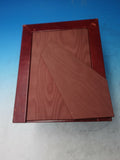Tiffany and Co Red Leather Picture Frame c. 1940 6 1/2" x 4 1/2" Vintage (#6186)