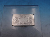 Wood and Hughes Coin Silver Box Engine Turned Engraved 2 1/2" x 1 1/2" (#6581)